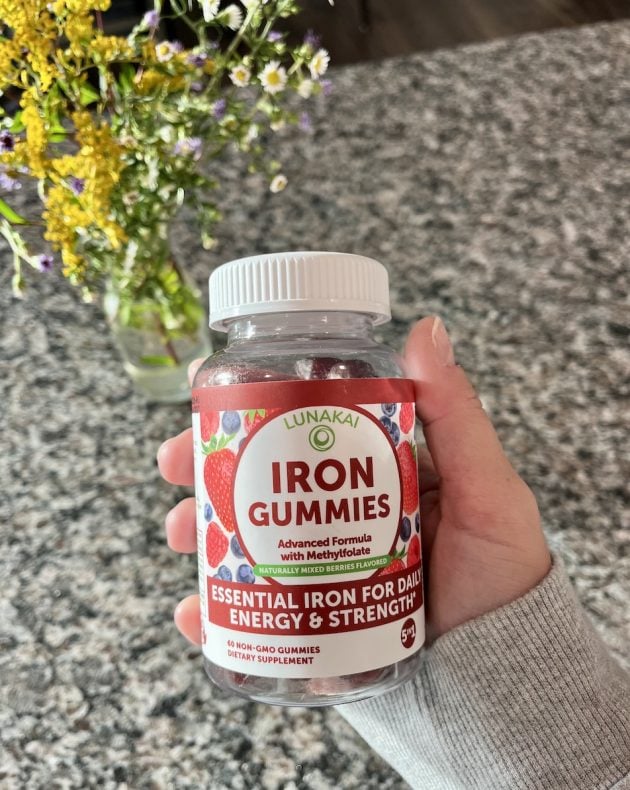  Iron Gummies with Vitamin C